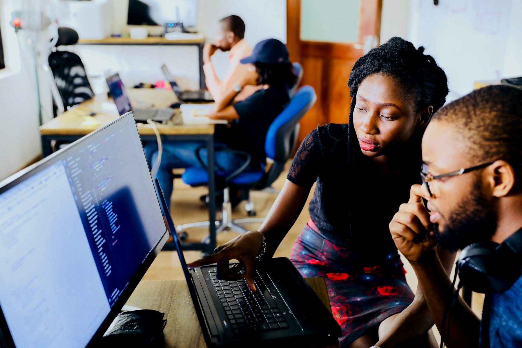 Equipa Growth Partners Moçambique a trabalhar